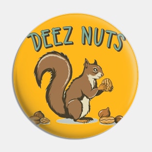 Squirrel going nuts Pin