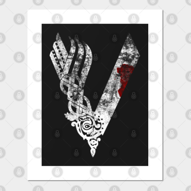 Vikings Symbol Viking Tv Shows Posters And Art Prints Teepublic As well as being a fearless warrior, ragnar embod. usd
