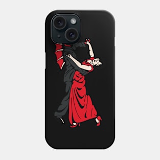 Devil woman dancing Phone Case