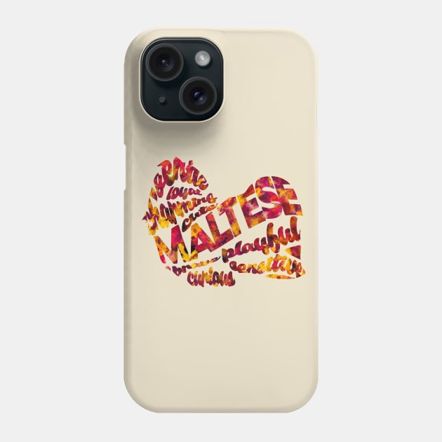 Maltese Phone Case by inspirowl