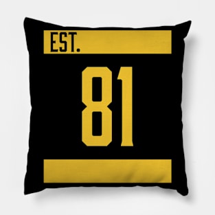 Est 81 Yellow Pillow