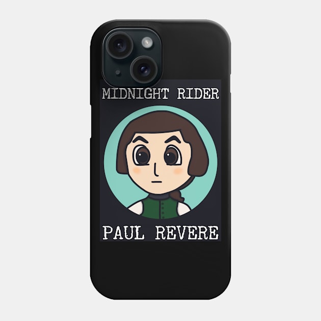 Midnight Rider - Poster Print Phone Case by Aeriskate