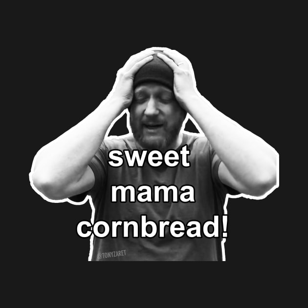 Sweet Mama Cornbread! (B&W) by tonyzaret