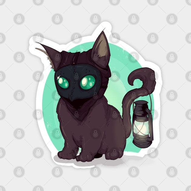 Plague Kitten Magnet by LVBart