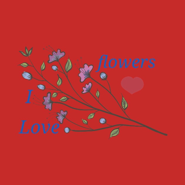 I love flowers by Lunika