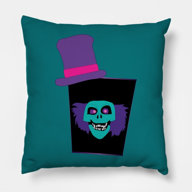 Hatbox Ghost Pillow by Funpossible15