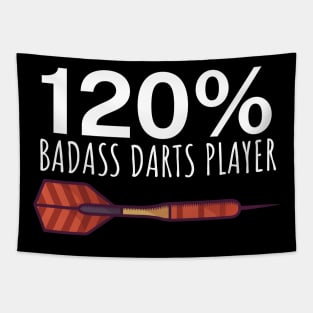 120 Badass Darts Player Tapestry