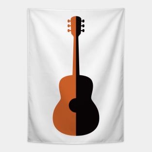 Jazz Rock n Roll Acoustic Guitar Tapestry