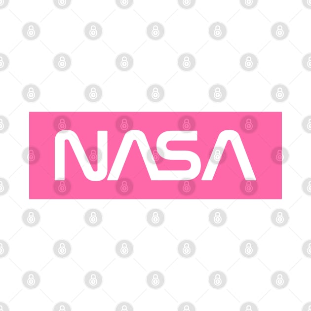 NASA Box Logo - Pink 2 by GreazyL