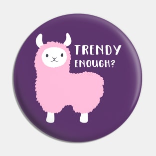 Trendy Alpaca Pin