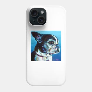 Cute BOSTON TERRIER Painting Phone Case