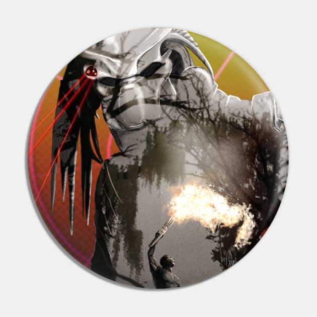 PREDATOR poster Pin by CrazyPencilComics