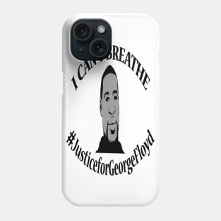 I Cant breathe Justice for George Floyd Phone Case