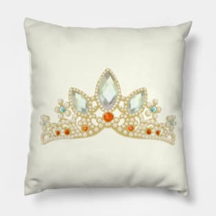 The Lost Princess Crown Pillow