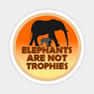 Elephants Are Not Trophies Magnet