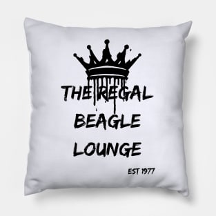 Regal Beagle lounge T-Shirt Pillow