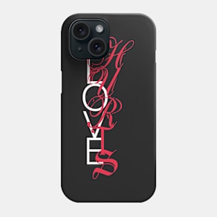 love hurts Phone Case