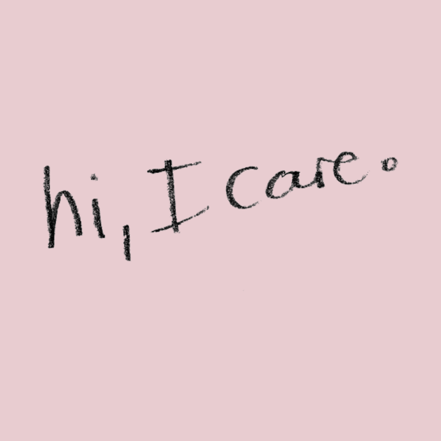 hi, i care by stylesstudio