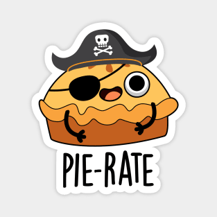 Pie-rate Cute Pirate Pie Pun Magnet