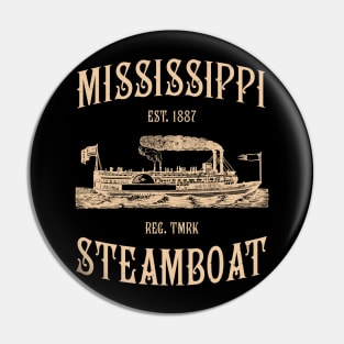 Mississippi Steamboat Pin