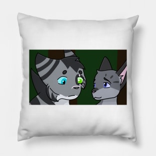 Twitcheyes and Cinderpelt Pillow