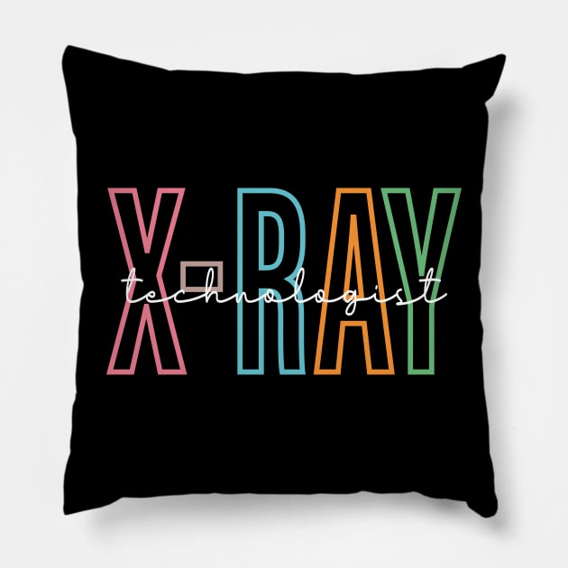 xray technologist Pillow by Almytee