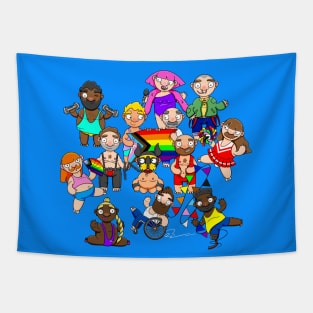 Gaggle of Pride Tapestry