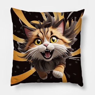 Furnado Frenzy Pillow