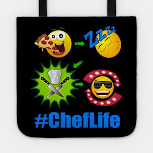 Chef Life Cooking Lifestyle #ChefLife Pizza Tote