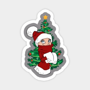 Christmas Tree with Baby ELP Magnet