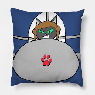 Combat Kitty Pillow