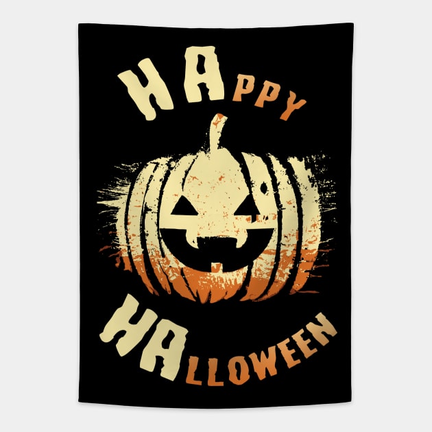 Happy Halloween Tapestry by TMBTM