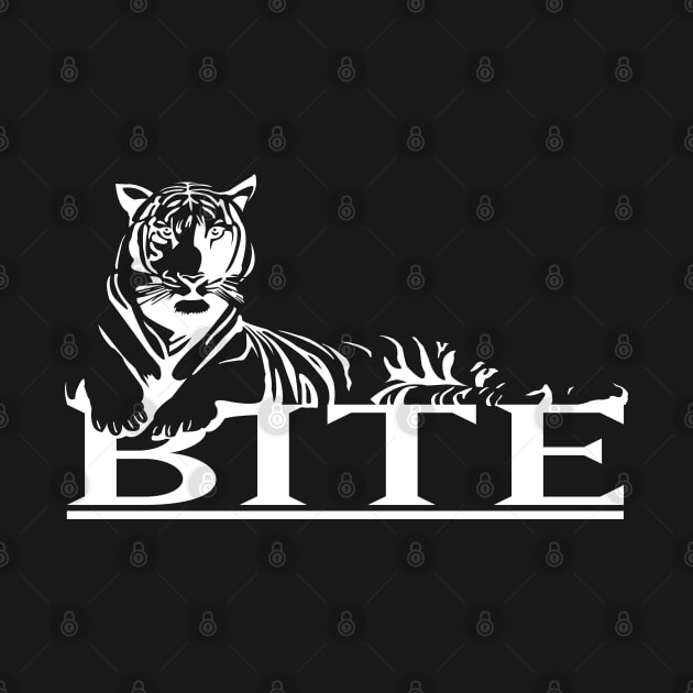 Tsov Tom - Tiger Bite - WHITE by Culture Clash Creative