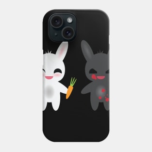 Cute rabbit and killer rabbit Phone Case