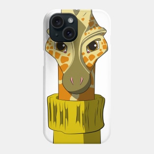 Giraffe in a Turtleneck Phone Case