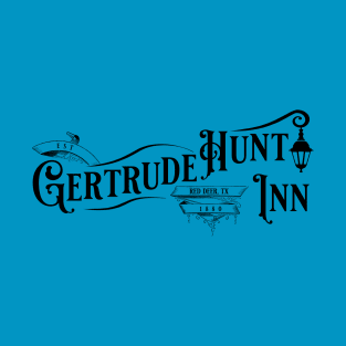 Gertrude Hunt Souvenir tee (Black) T-Shirt