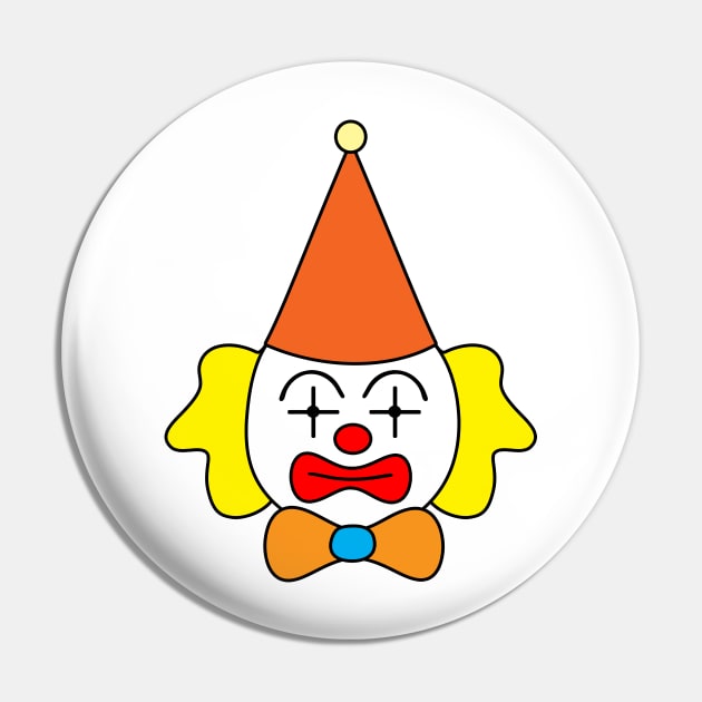 Clown - funny face. Pin by kerens