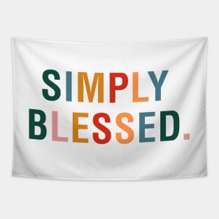 Simply Blessed Tapestry