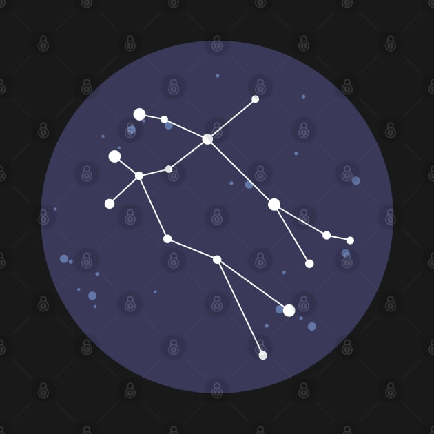 Gemini Constellation by aglomeradesign