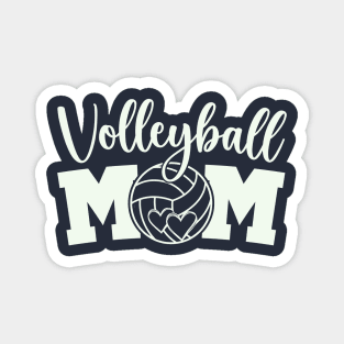 Practice Volleyball Mom Life Senior Volleyball Mama Mother's Day Magnet