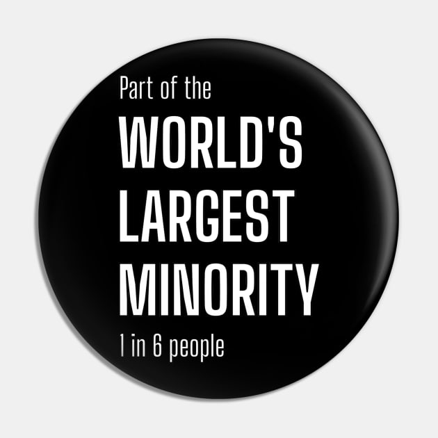 Largest Minority Pin by Kary Pearson
