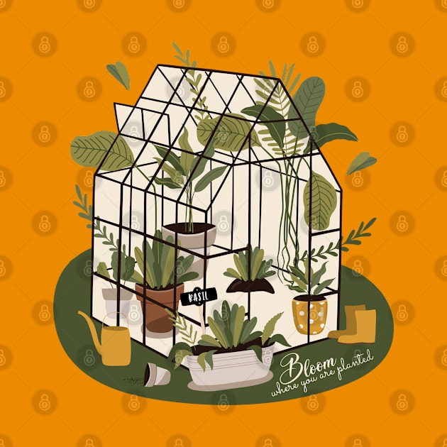 Plant Lover Greenhouse by la'lunadraw