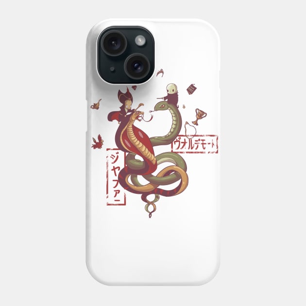 Dancing Snakes Phone Case by Harantula