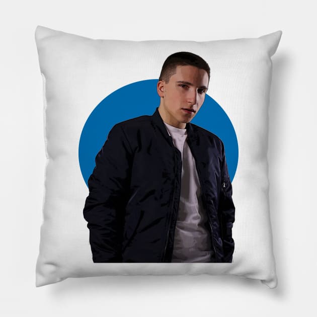 Token Hip Hop Pillow by Woreth