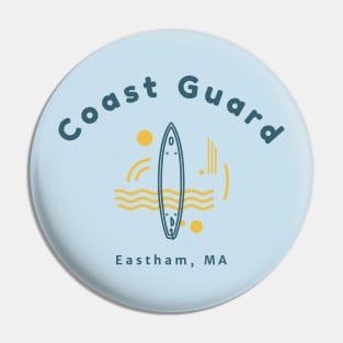 Coast Guard Beach Eastham Surfing Pin