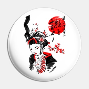 Geisha Pin