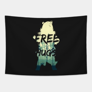 free bear hugs Tapestry