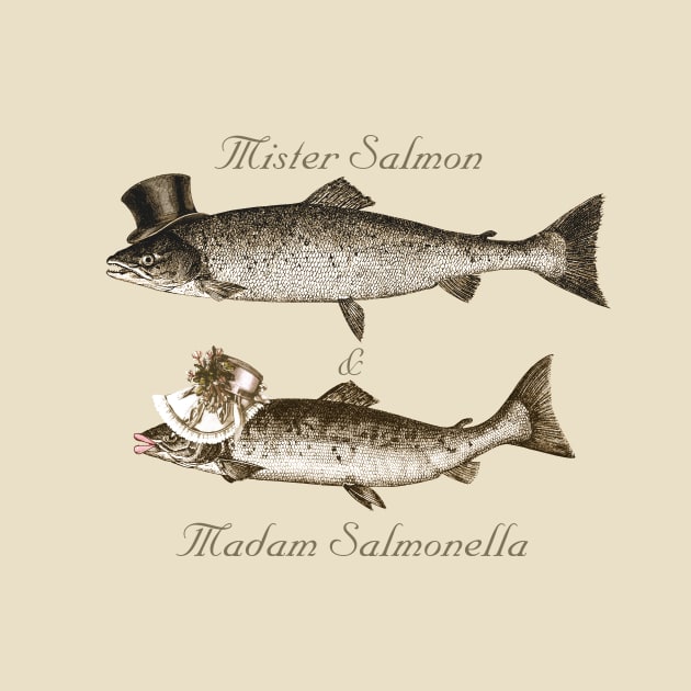 Fishy Humor, Salmon by cartogram