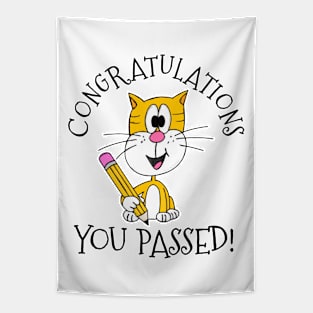 Exam Cat Congratulations You Passed GCSEs ALevels Tapestry