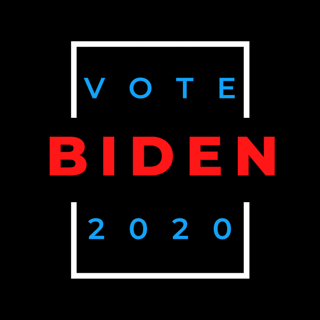 Vote Biden 2020 Tee by Ink in Possibilities